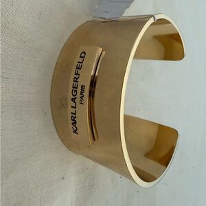 Karl Lagerfeld Gold Cuff Bracelet